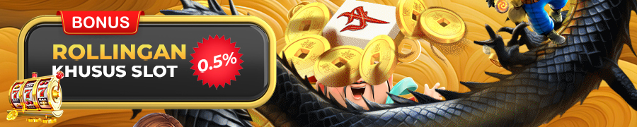 Bonus Rollingan Slot 0.5%
